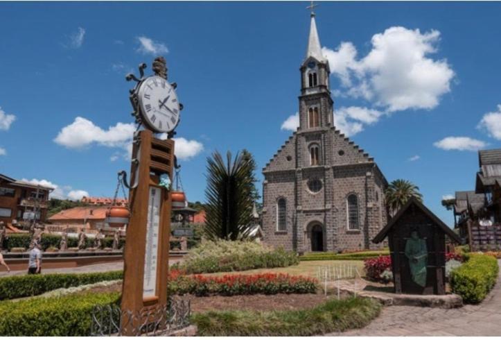 Suite Em Gramado, Proxima A Avenida Das Hortencias Zewnętrze zdjęcie