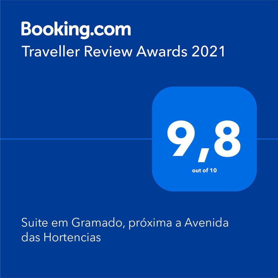 Suite Em Gramado, Proxima A Avenida Das Hortencias Zewnętrze zdjęcie